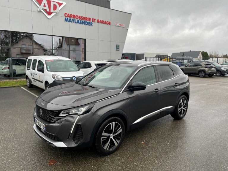 PEUGEOT 3008 GT BlueHDI 130 S&S EAT8 MEL LOCATION HANGENBIETEN AEROPORT STRASBOURG ENTZHEIM EUROMETROPOLE BAS-RHIN ALSACE GRAND EST